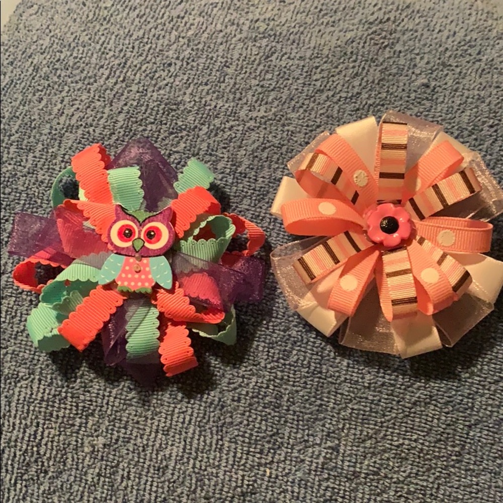 💕 Bundle of 2 hair bows